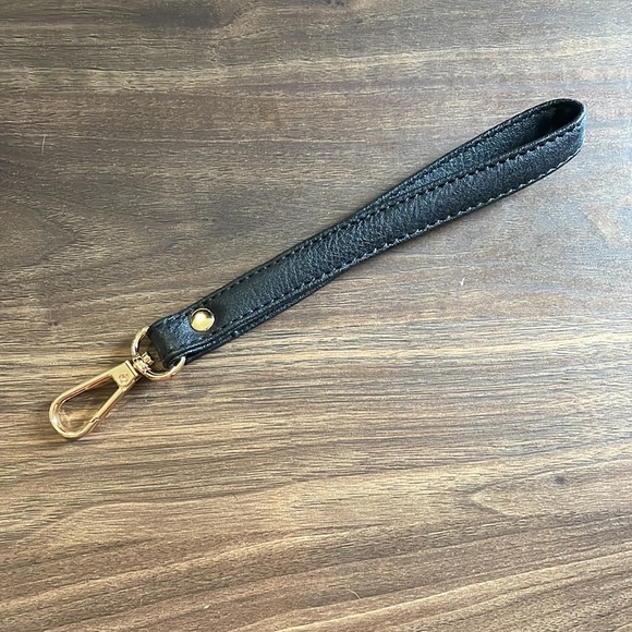 Black Cara Crossbody bag MKF Mia K. adjustable removable strap 2 pocket clutch - Picture 8 of 9